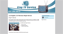 Desktop Screenshot of kingtvservice.com
